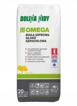 Biała gipsowa gładź szpachlowa Omega