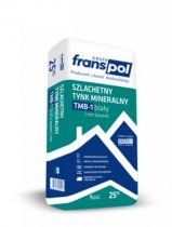 Tynk Mineralny baranek biały 1,5 i 2 mm