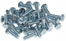 ŚRUBA SZEŚCIOKĄTNA OCYNK